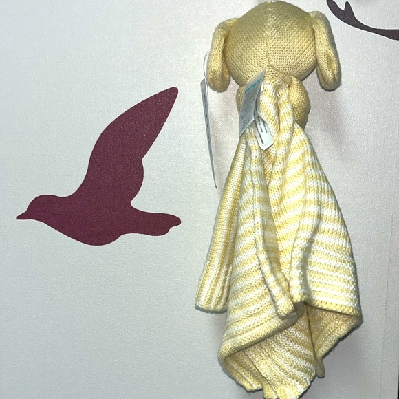 Carter’s Baby White/Yellow/Cream Teddy/Puppy Hand/Face Towel BNWT $18 - Picture 6 of 11